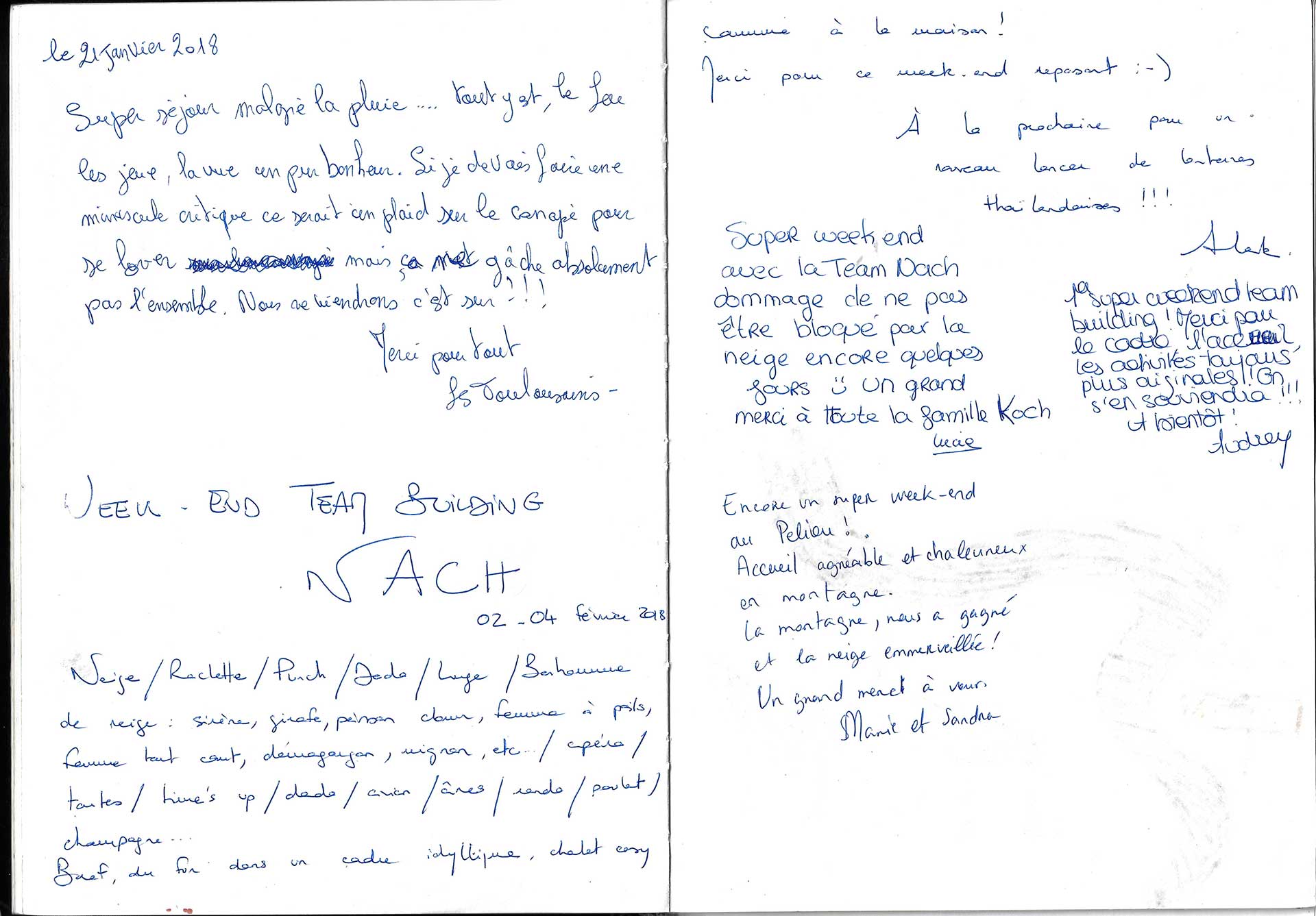 Guestbook image gite ariege