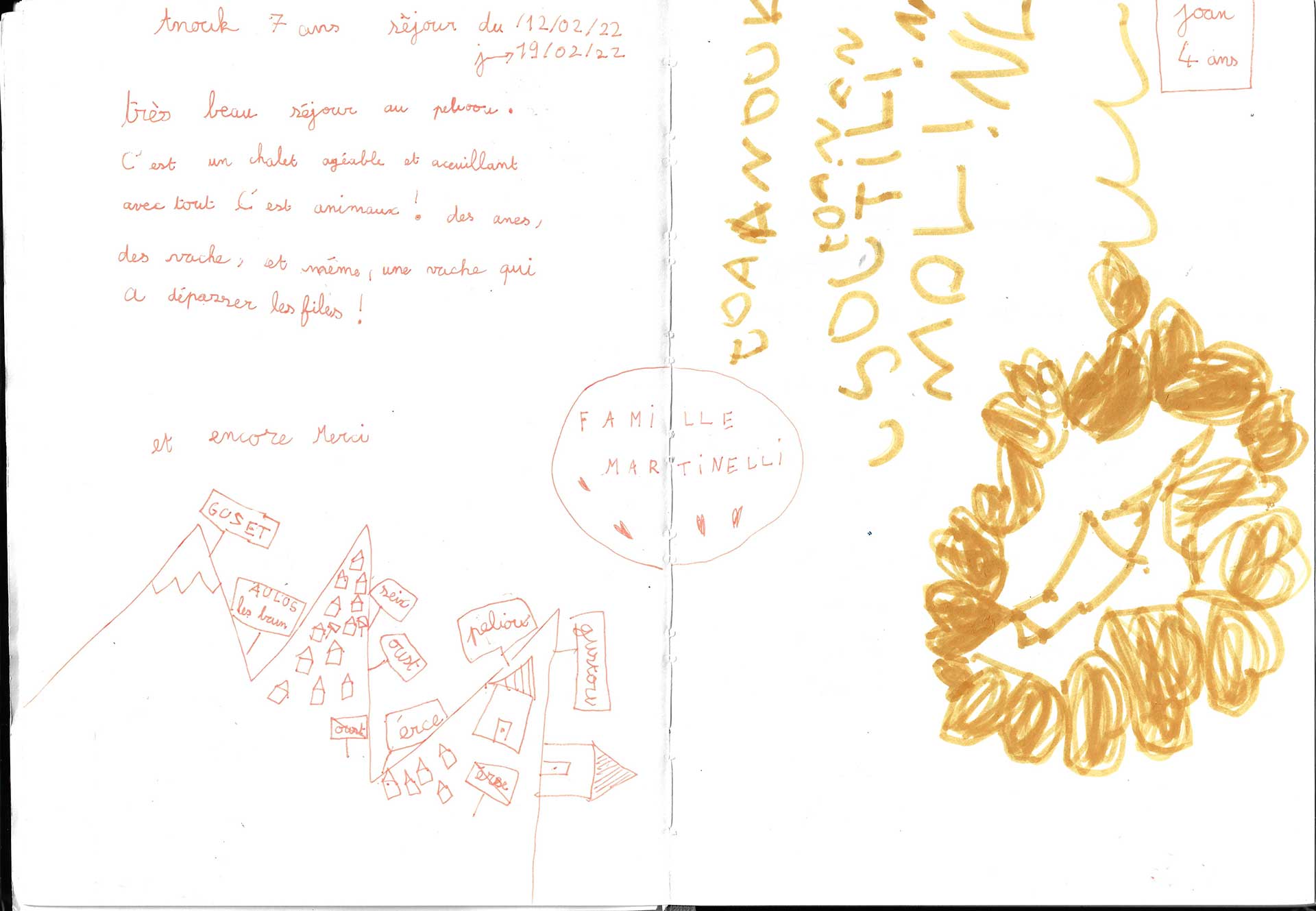 Guestbook image gite ariege