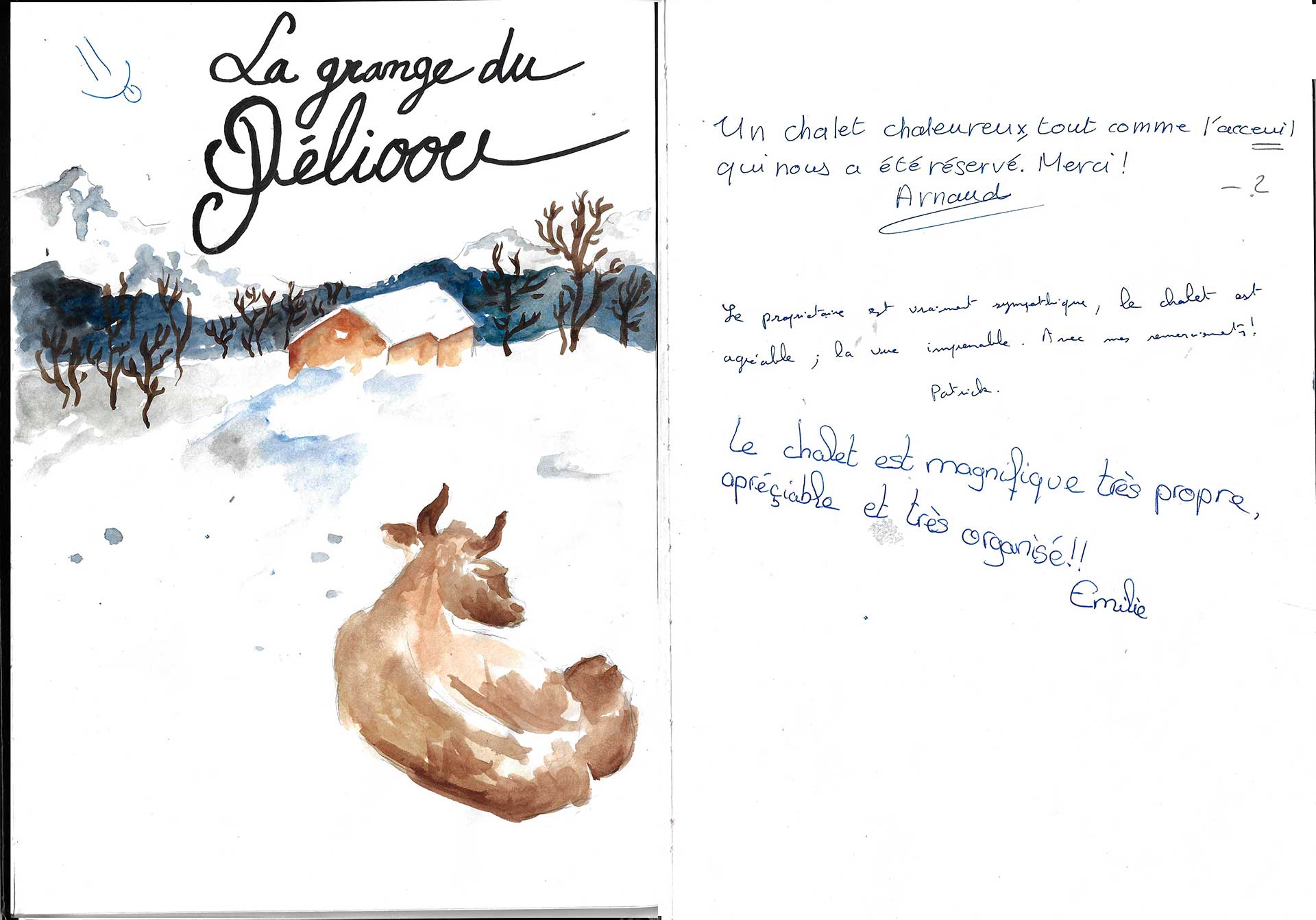 Guestbook image gite ariege