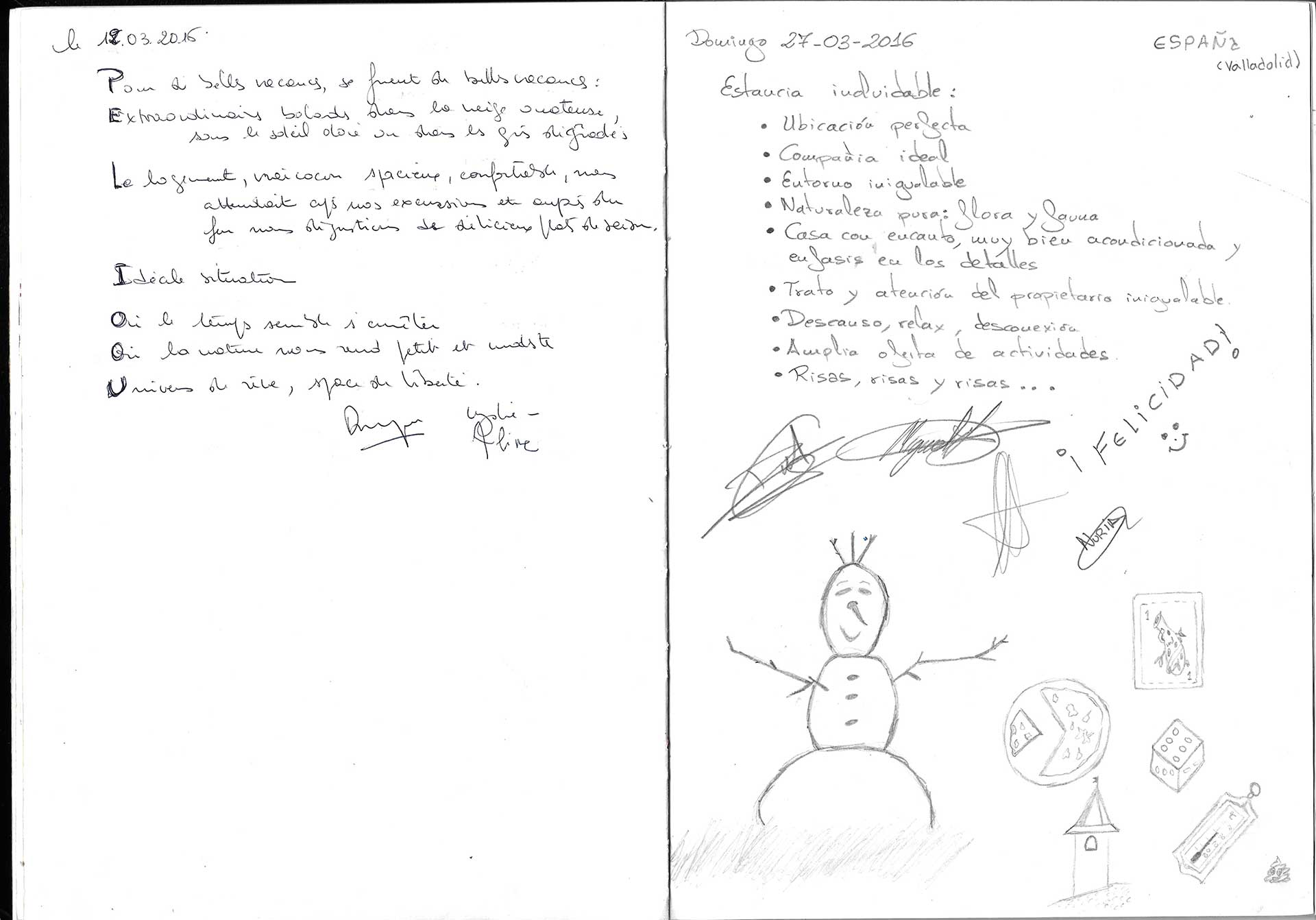 Guestbook image gite ariege